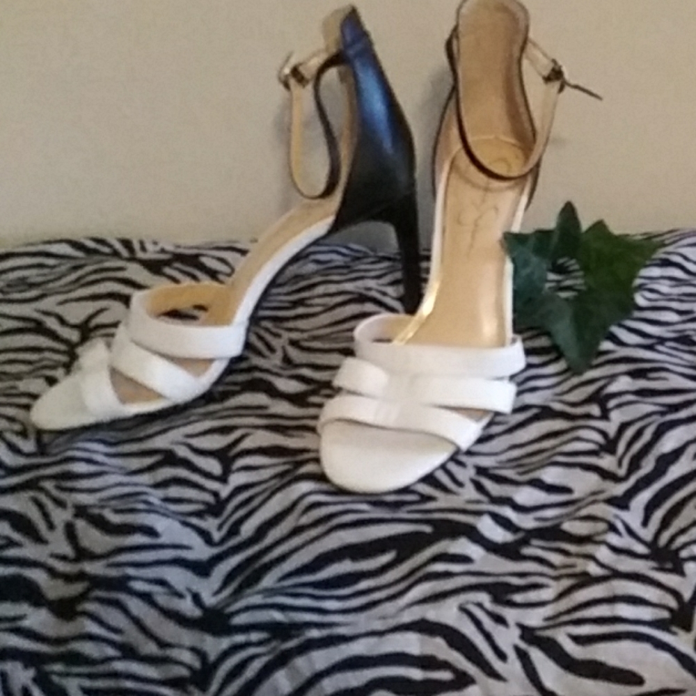 Black & White High Heel